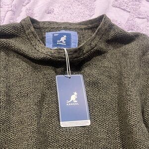 Kangol Men's Dark Green Crewneck Sweater